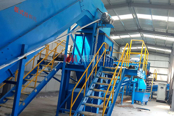 生活垃圾分選設(shè)備-山東菏澤項(xiàng)目現(xiàn)場